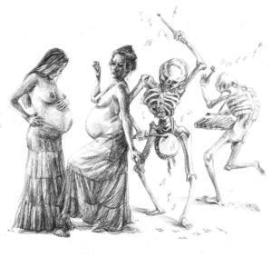 Detail of: Danse Macabre 