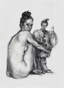 Berliner Reise: The prostitute’s and the Bataillan Pierrot’s wartime smile 