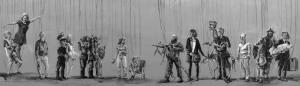 The marionotte theatre of war