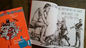 #13 of God van Nederland’, Dutch literary-satirical magazine, cover by Willem Holtrop & internal cover by Elisa Pesapane