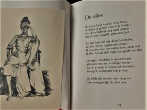 'Dit alles' - PARALLELLEN: Jean Pierre Rawie & Elisa Pesapane (2017), de Carbolineum Pers. Poetry by Jean Pierre Rawie & drawings by Elisa Pesapane on love & death