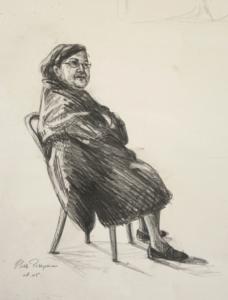 Portrait of a grandmother 