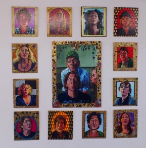 Selection of ‘Kissed by Aeolus’ portraits                             