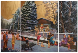 ‘The triumph of Death’, triptych                          